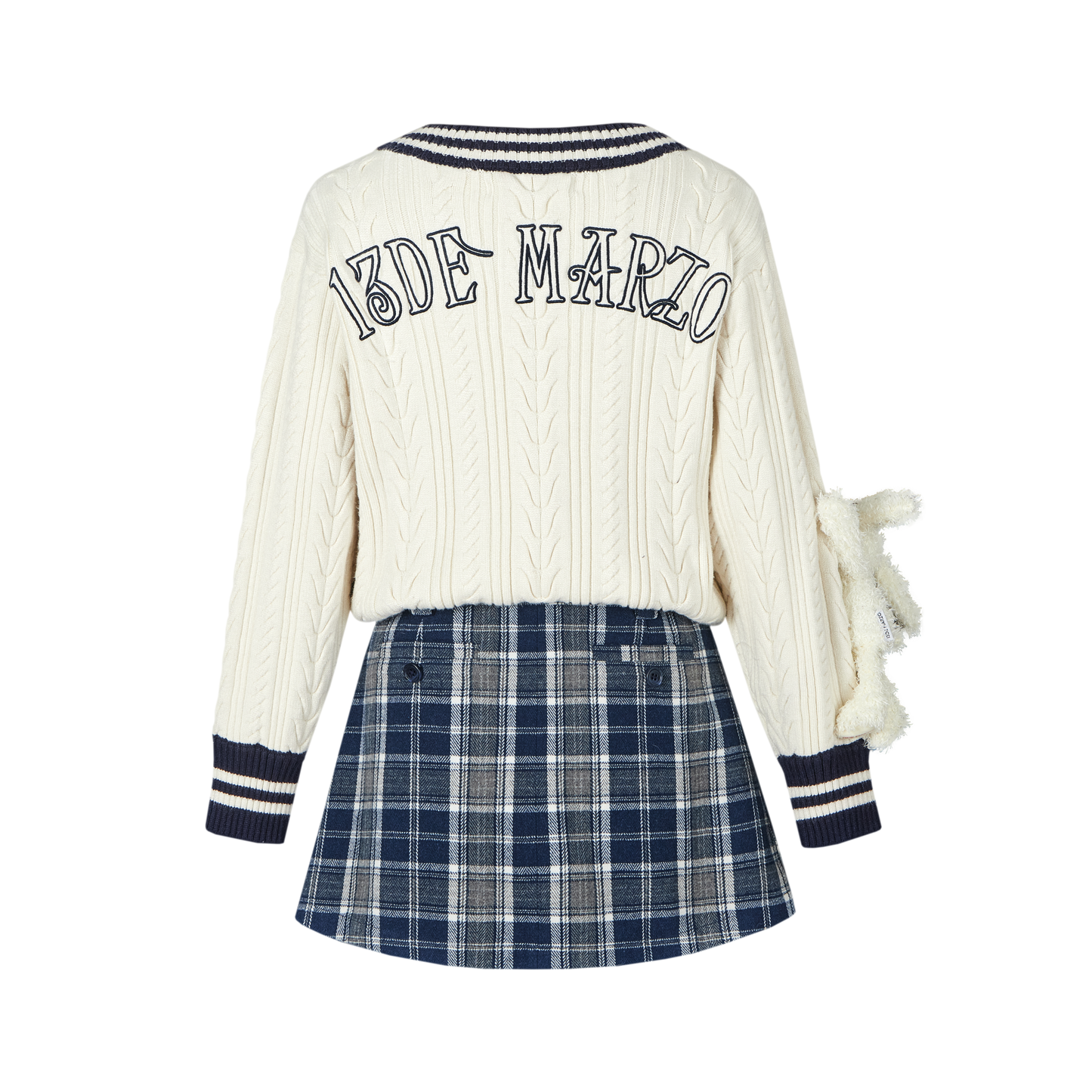 13DE MARZO One Piece Sweater Skirt