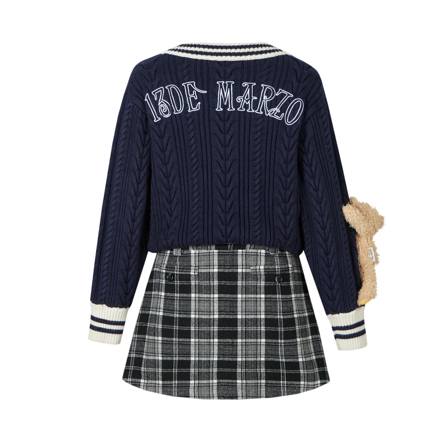 13DE MARZO One Piece Sweater Skirt