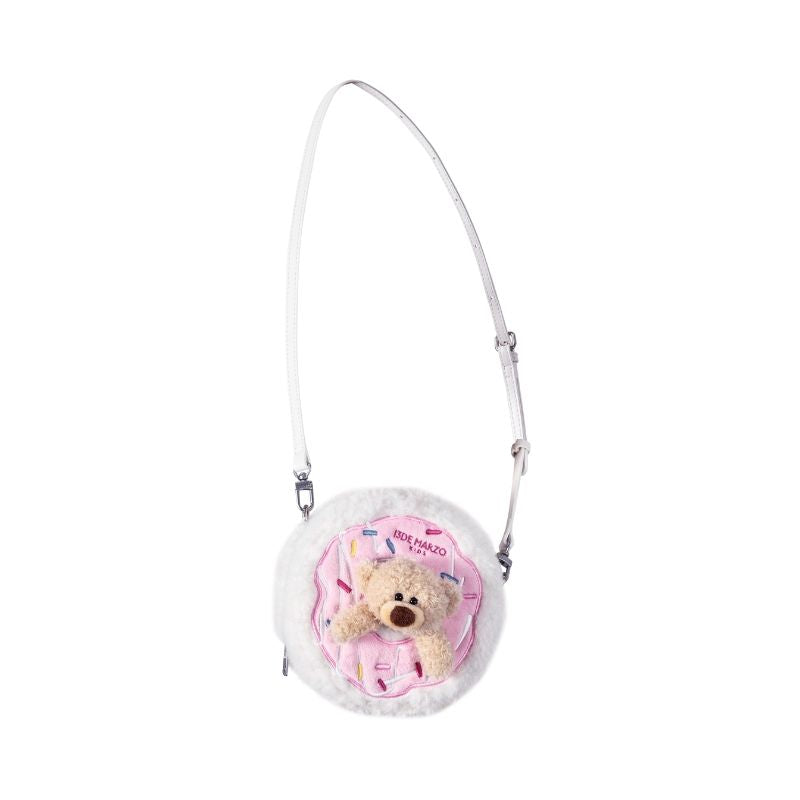 13DE MARZO BabyBear Donut Fuzzy Bag Beige - 13DE MARZO