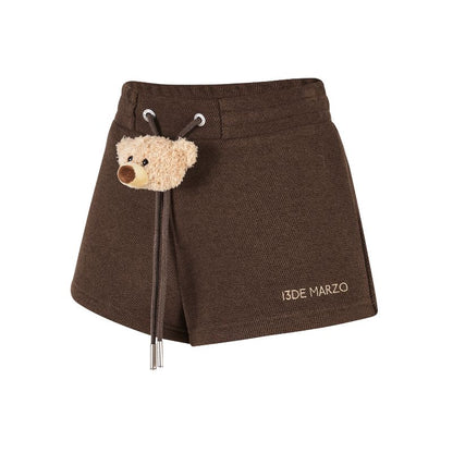 13DE MARZO Doozoo Brushed Shorts Brown - 13DE MARZO