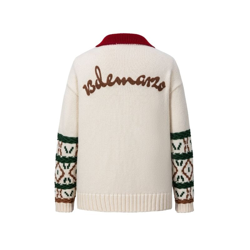 13DE MARZO Bear Window House Cardigan - 13DE MARZO