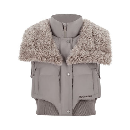 13DE MARZO Doozoo Detachable Short Down Jacket Grey - 13DE MARZO
