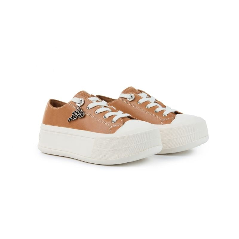 13DE MARZO Digital Logo Sneakers Khaki - 13DE MARZO