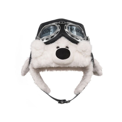 13DE MARZO Pilot Bear Vintage Hat Black - 13DE MARZO