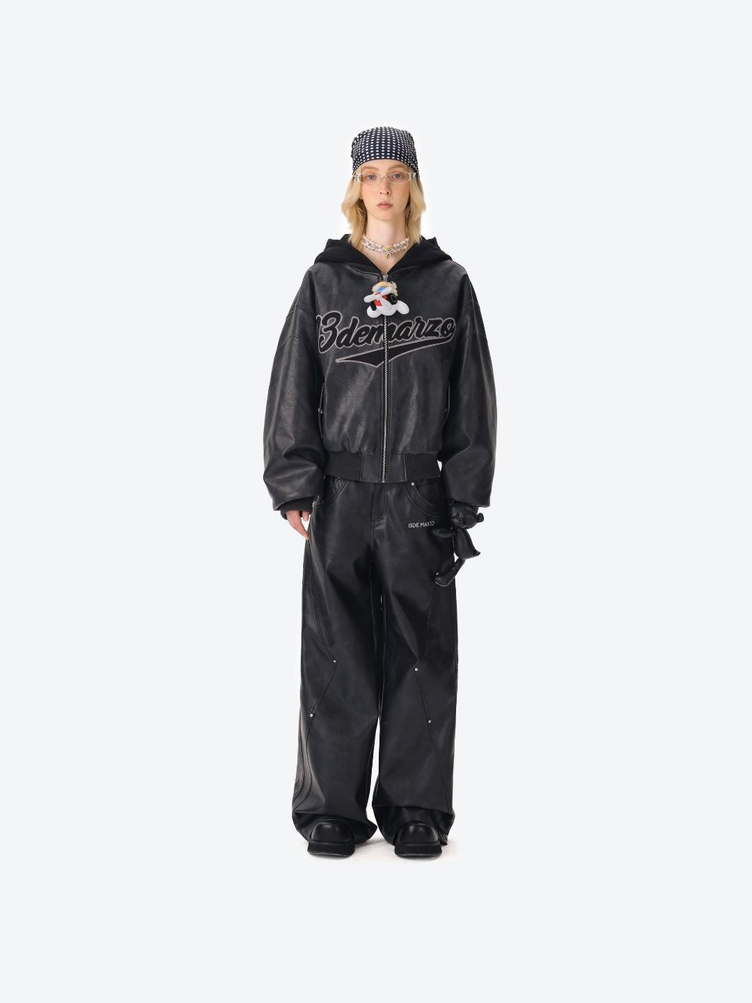 13DE MARZO Pilot Bear Vintage Jacket - 13DE MARZO