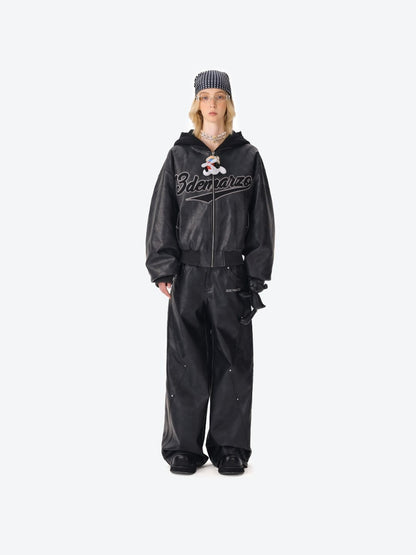 13DE MARZO Pilot Bear Vintage Jacket - 13DE MARZO