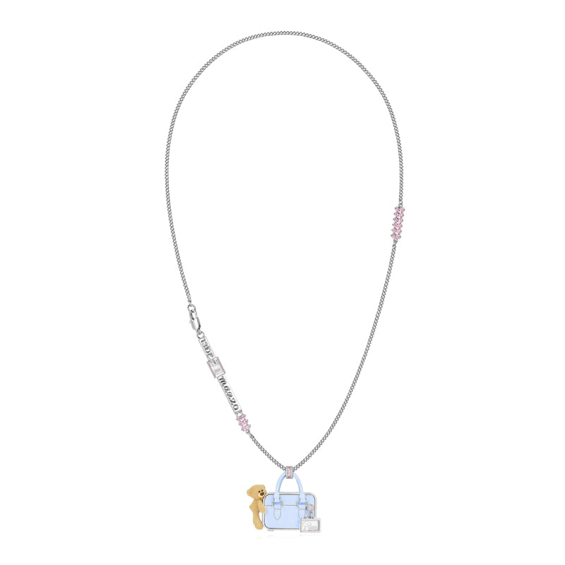 13DE MARZO Bear Briefbag Necklace - 13DE MARZO