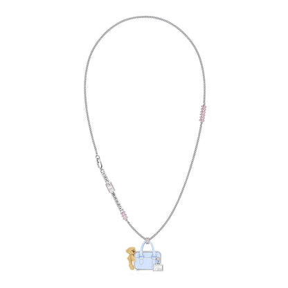 13DE MARZO Bear Briefbag Necklace - 13DE MARZO