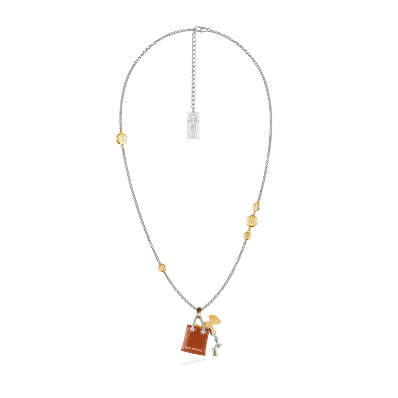 13DE MARZO Bear Totebag Necklace - 13DE MARZO