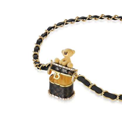 13DE MARZO Bear Classic Bag Necklace - 13DE MARZO