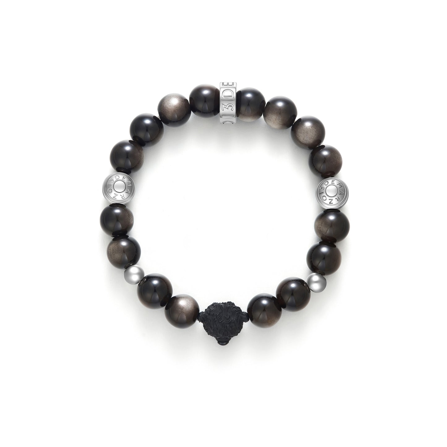 13DE MARZO Bear Beaded Bracelet