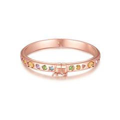13DE MARZO Color Gems Bear Bracelet