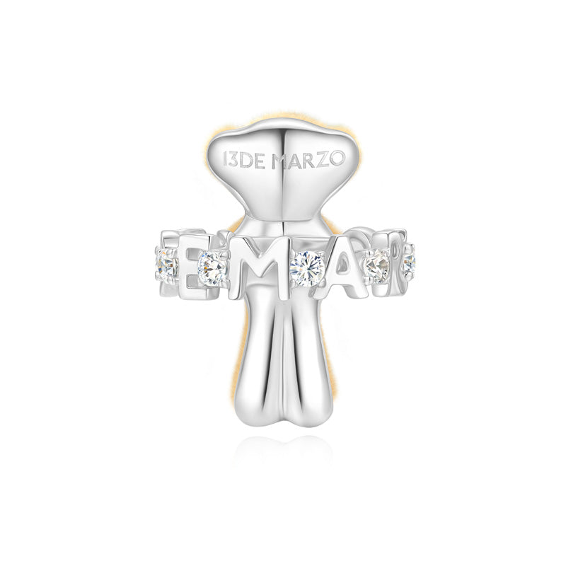 13DE MARZO Bear Hug Heart Ring - 13DE MARZO