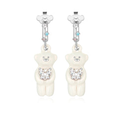 13DE MARZO Pearl Bear Earring