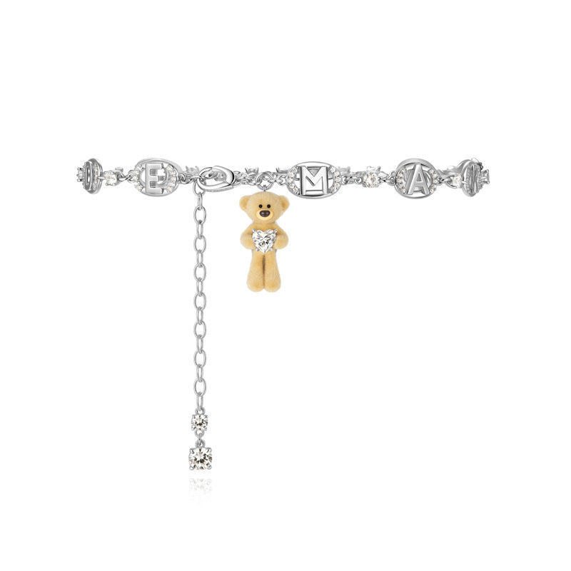 13DE MARZO Bear Hug Heart Necklace - 13DE MARZO