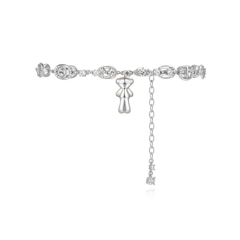 13DE MARZO Bear Hug Heart Necklace - 13DE MARZO