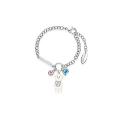 13DE MARZO Pearl Bear Bracelet