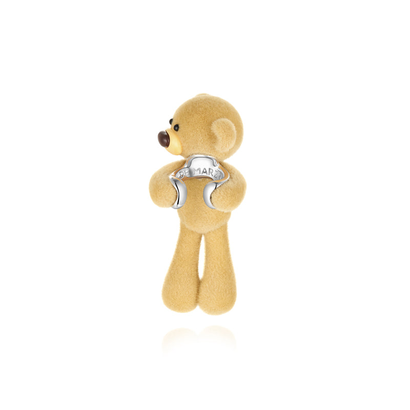13DE MARZO Side-Hugging Bear Ear Cuff - 13DE MARZO