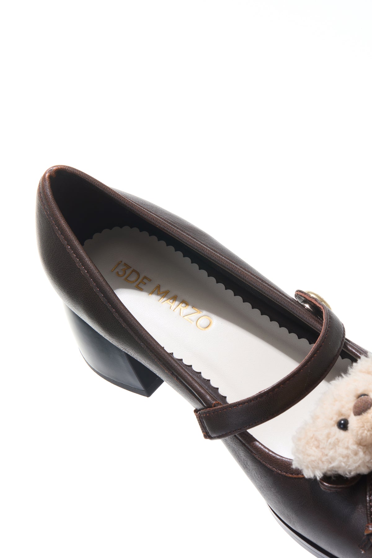 13DE MARZO High Heel Mary Jane Brown - 13DE MARZO