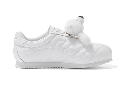 13DE MARZO Quilted Lightweight Casual Shoes White - 13DE MARZO