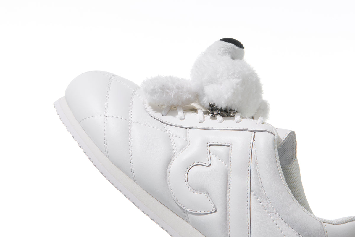13DE MARZO Quilted Lightweight Casual Shoes White - 13DE MARZO