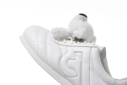 13DE MARZO Quilted Lightweight Casual Shoes White - 13DE MARZO