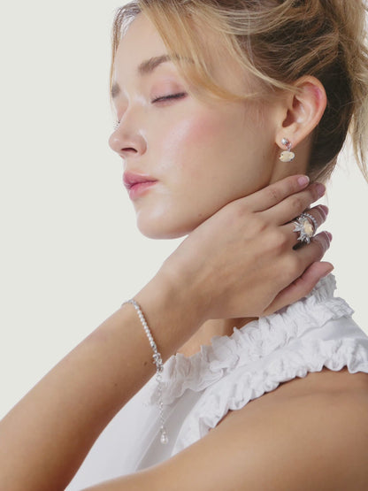 13DE MARZO Starlight Bear Movable Ring