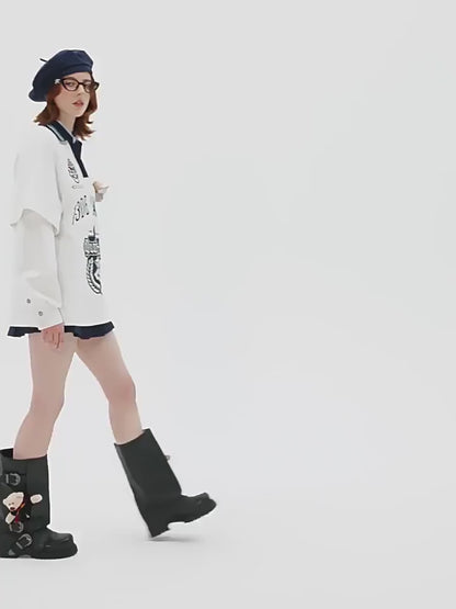 Harry Potter × 13DE MARZO Quidditch Bear Sports Shirt