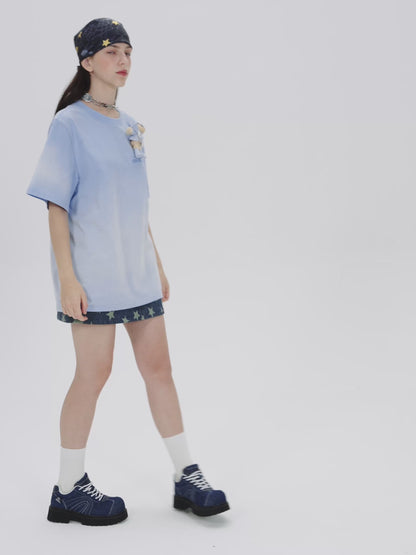 13DE MARZO Rainy Day T-shirt Black