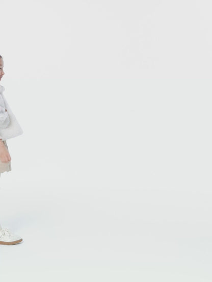 13DE MARZO BabyBear Shearling Plush Vest
