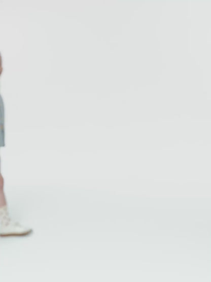 13DE MARZO BabyBear Little Painter Denim Baseball Jacket