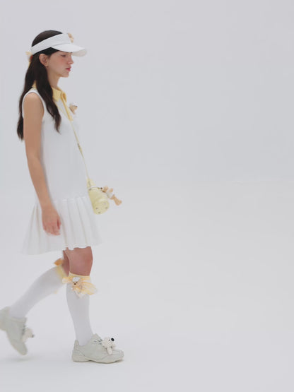13DE MARZO Golf Mini Bag Yellow