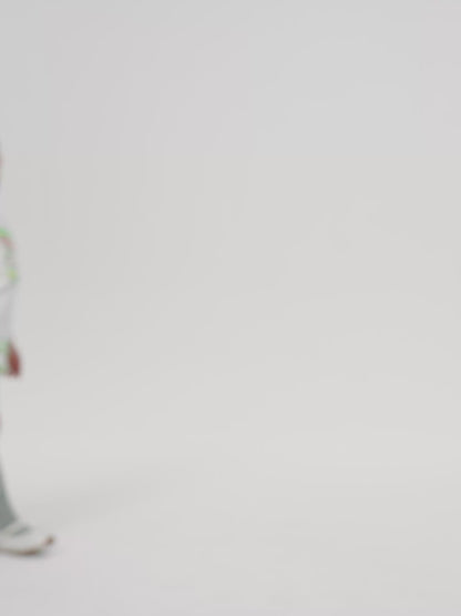 13DE MARZO BabyBear Candy Wrapper Print T-shirt Beige