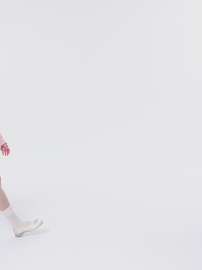 13DE MARZO Stain Ballet Mary Janes Pink
