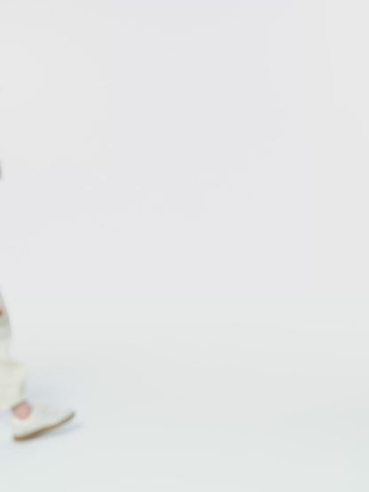 13DE MARZO BabyBear Plaid Sweatshirt Beige