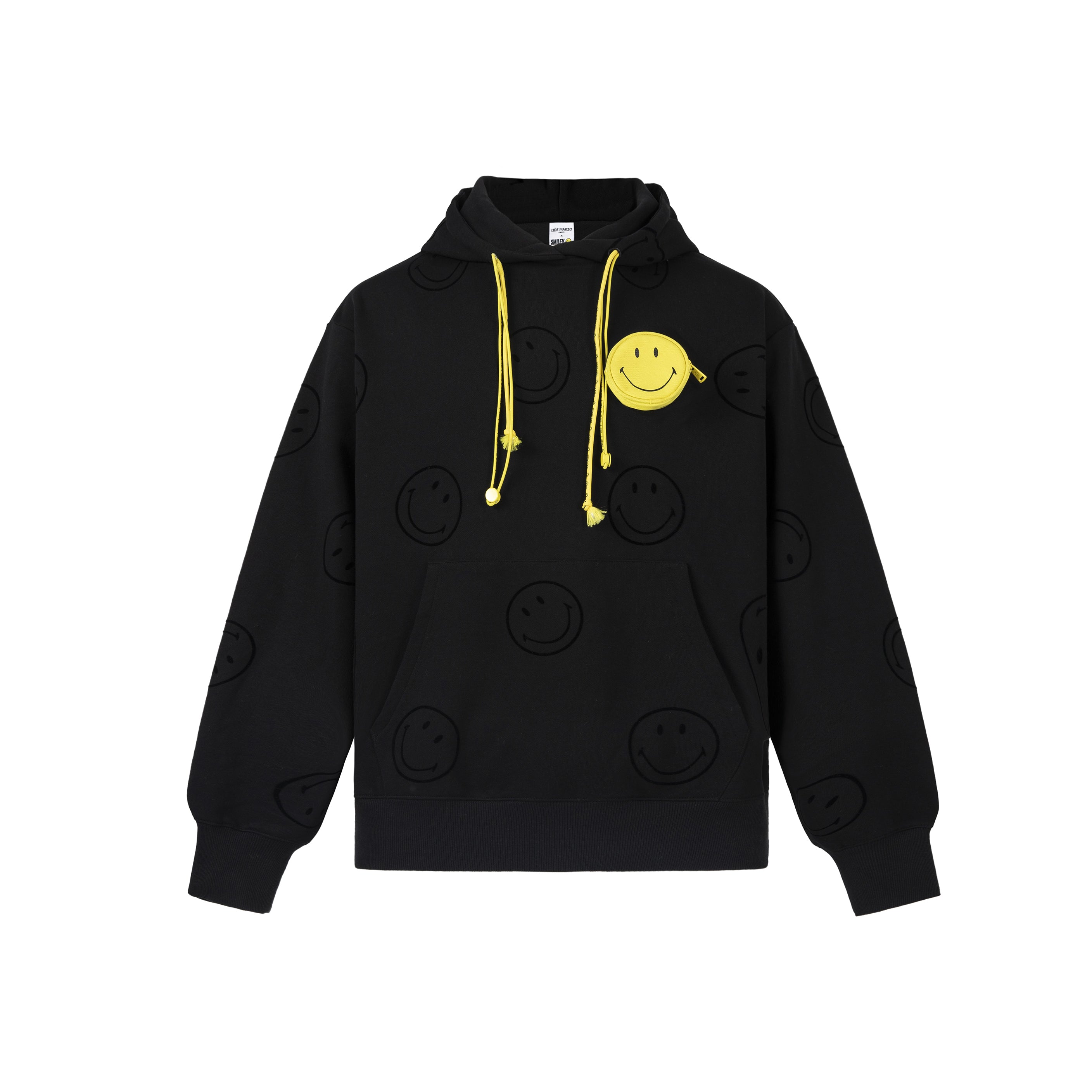 13DE MARZO Allover Smiley Palda Bear Hoodie