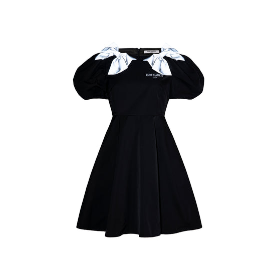 13DE MARZO 3M Reflect Bowknot Shirt Dress