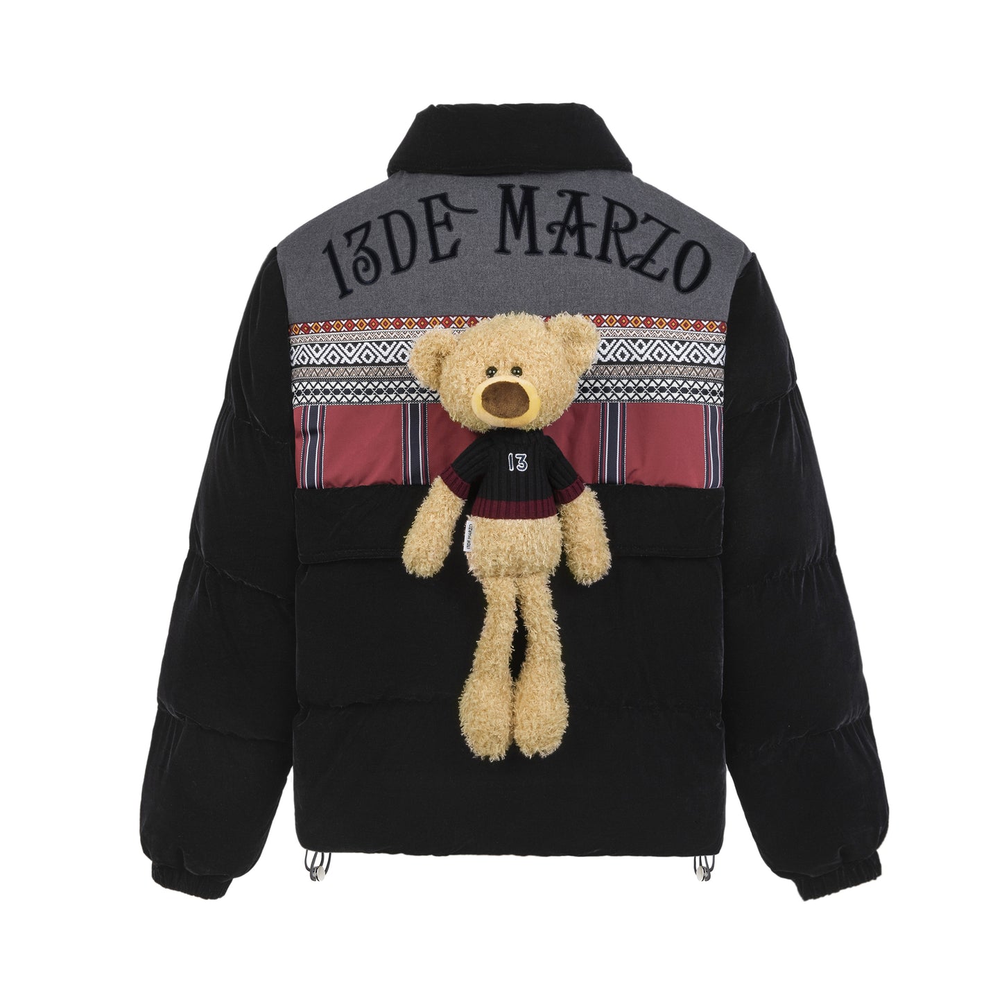 13DE MARZO Bear Exotic Down Jacket