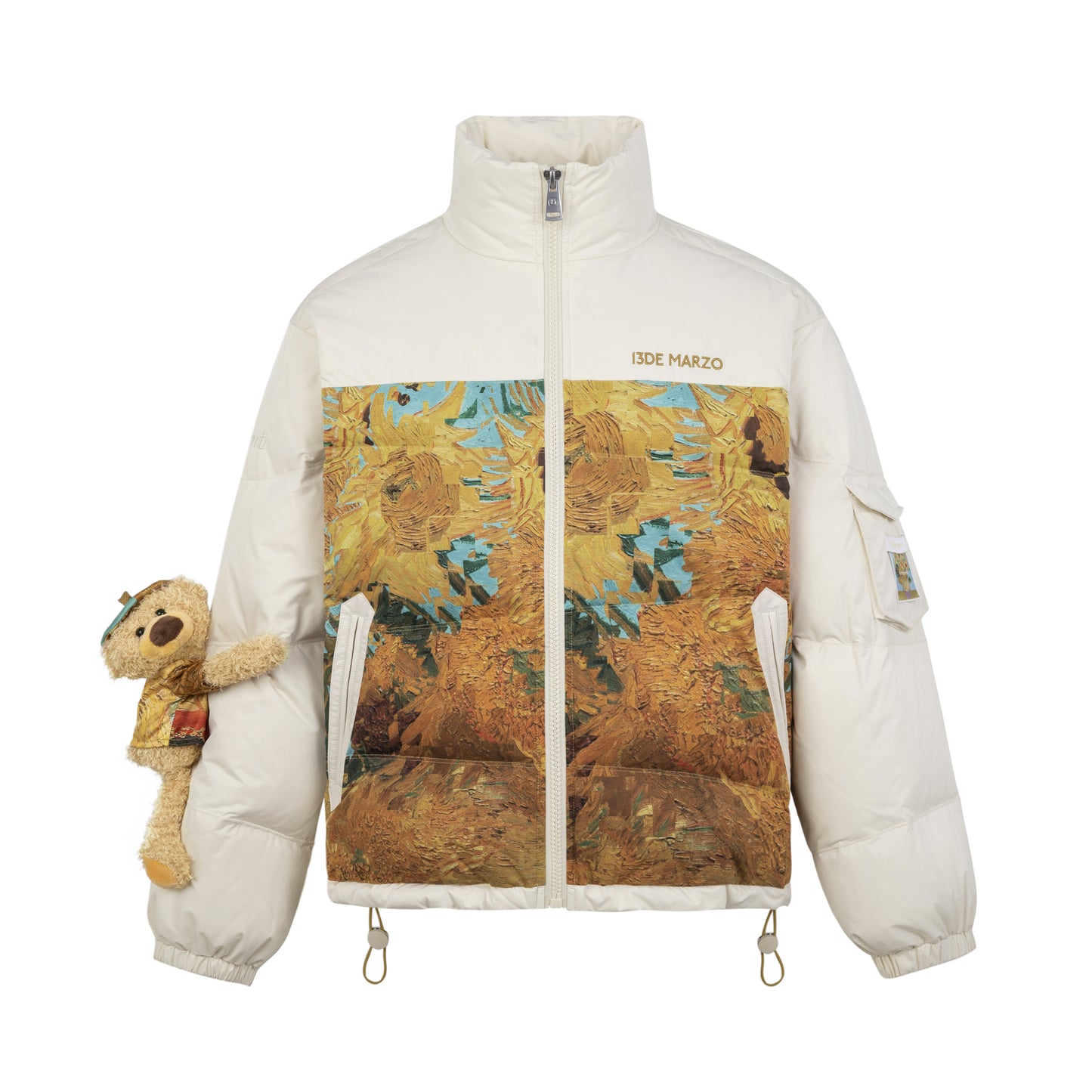 13DE MARZO Van Gogh Masterpiece Down Jacket