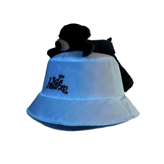 13DE MARZO Bear Fluorescence Down Bucket Hat