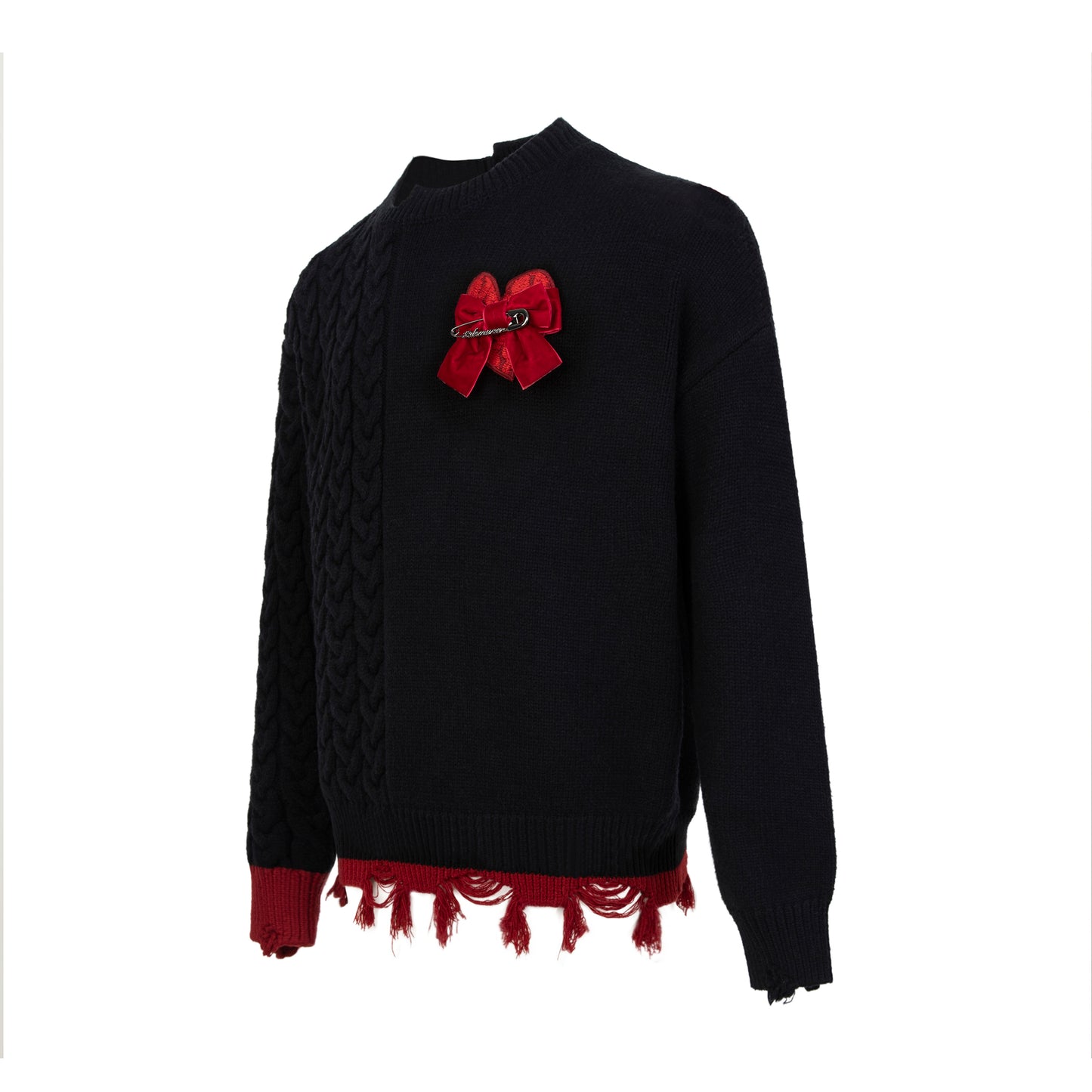 13DE MARZO Valentine Bow&Heart Sweater