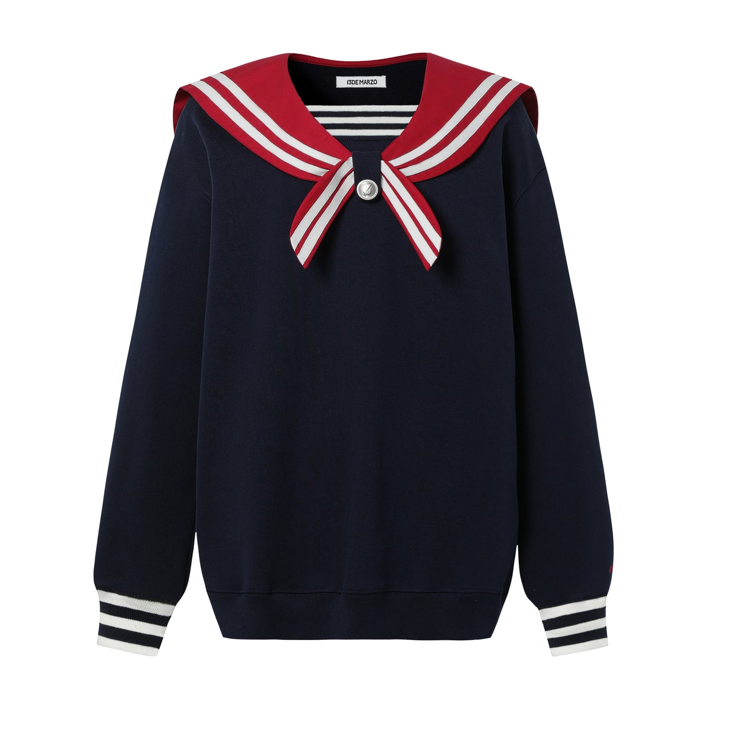 13DE MARZO Bear Sailor Sweater