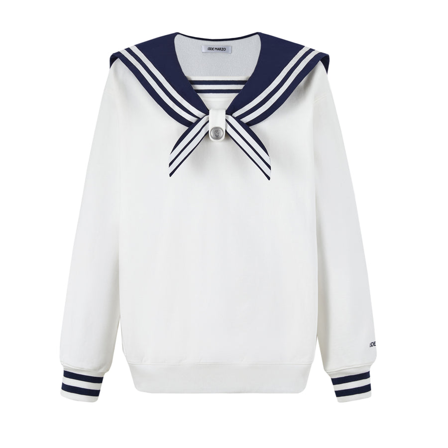 13DE MARZO Bear Sailor Sweater - 13DE MARZO