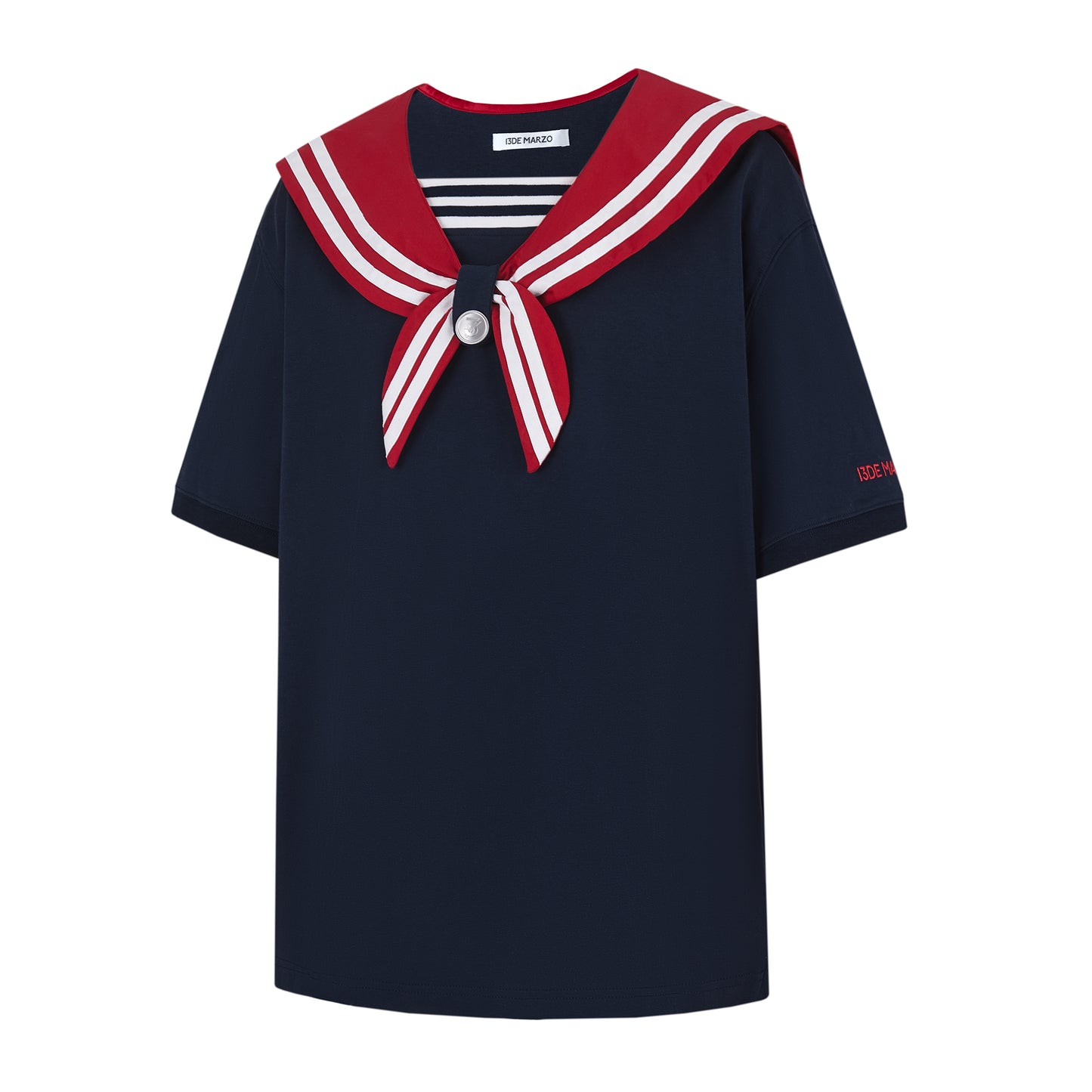 13DE MARZO Bear Sailor T-shirt