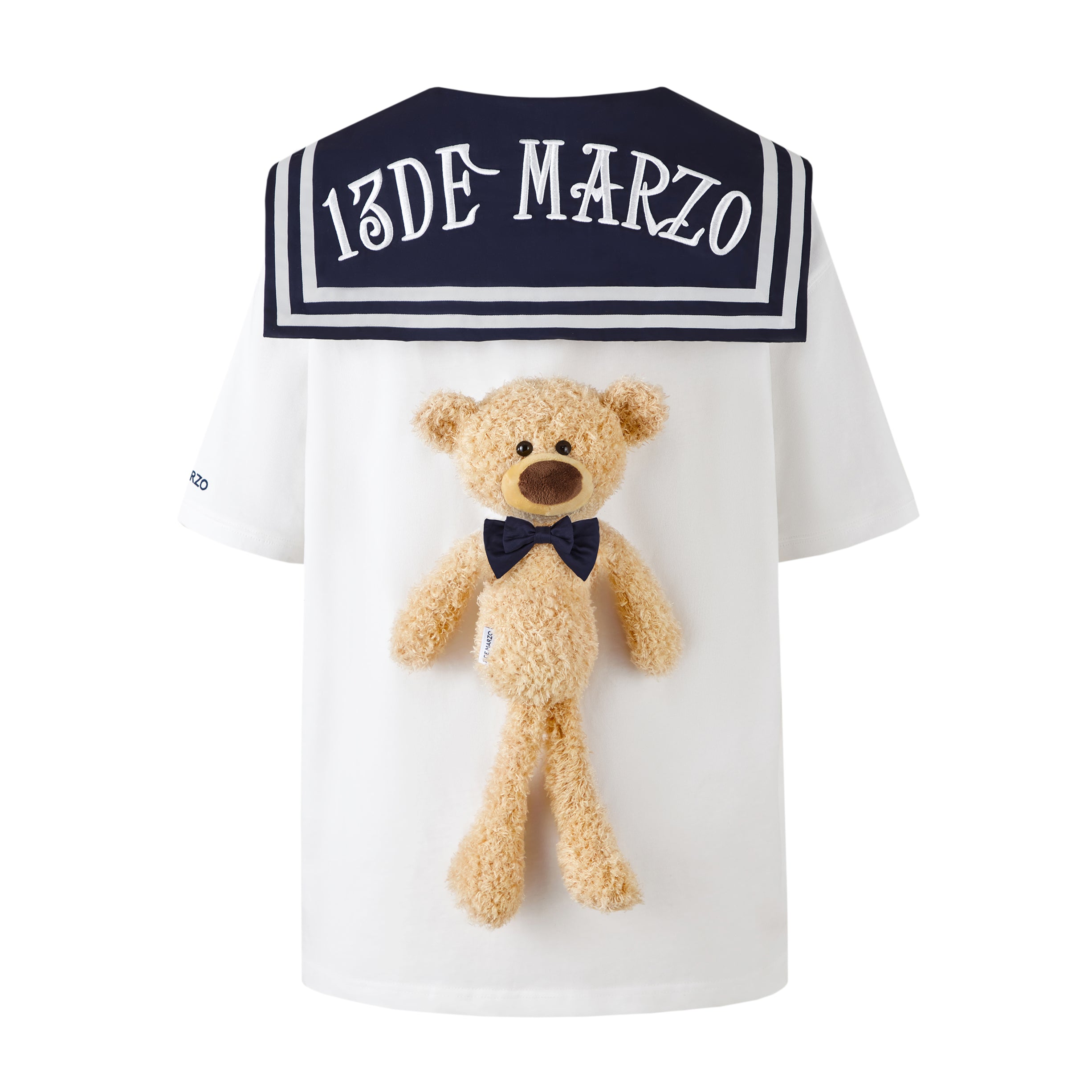 13DE MARZO Paris Shirt Authentic Bear Good online Condition