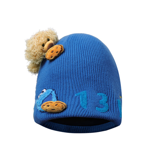 13DE MARZO Cookie Monster Lazy Bear Beanie