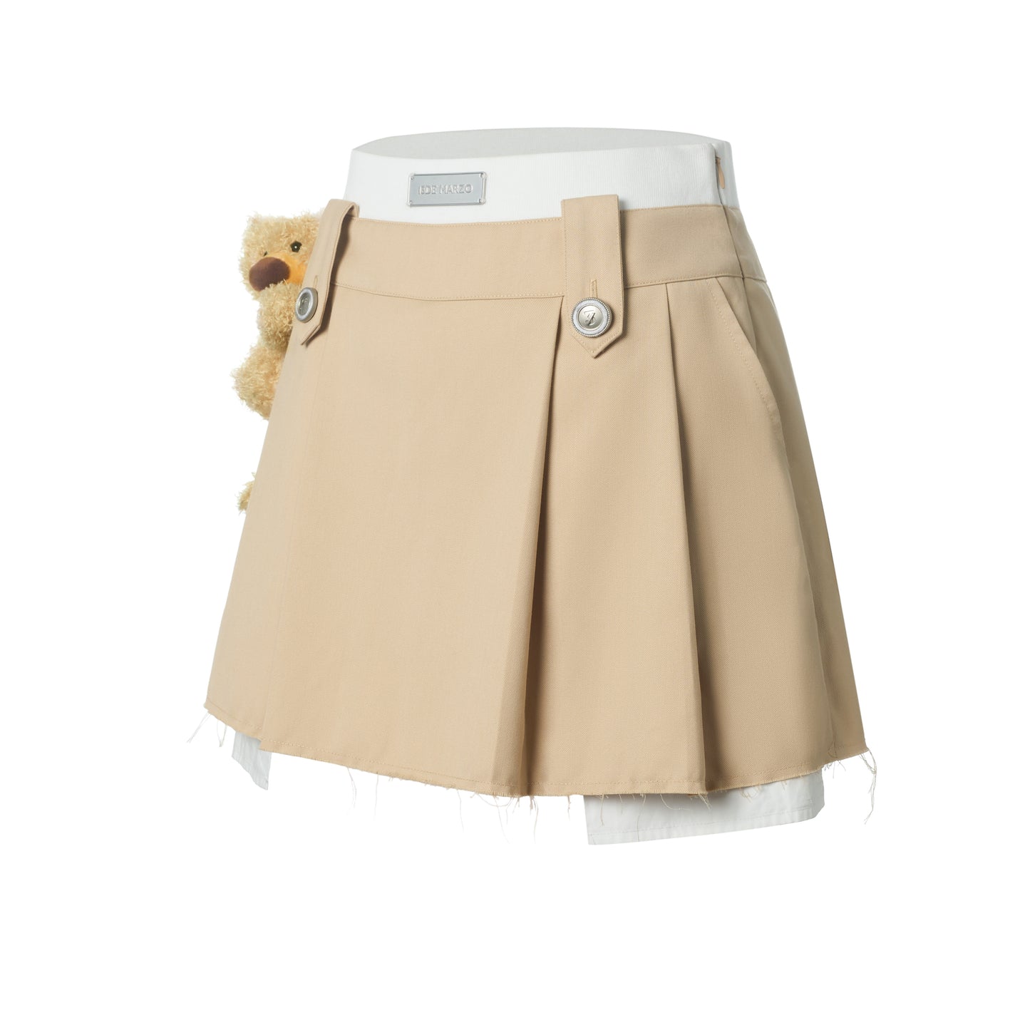 13DE MARZO Cargo Pleated Skirt