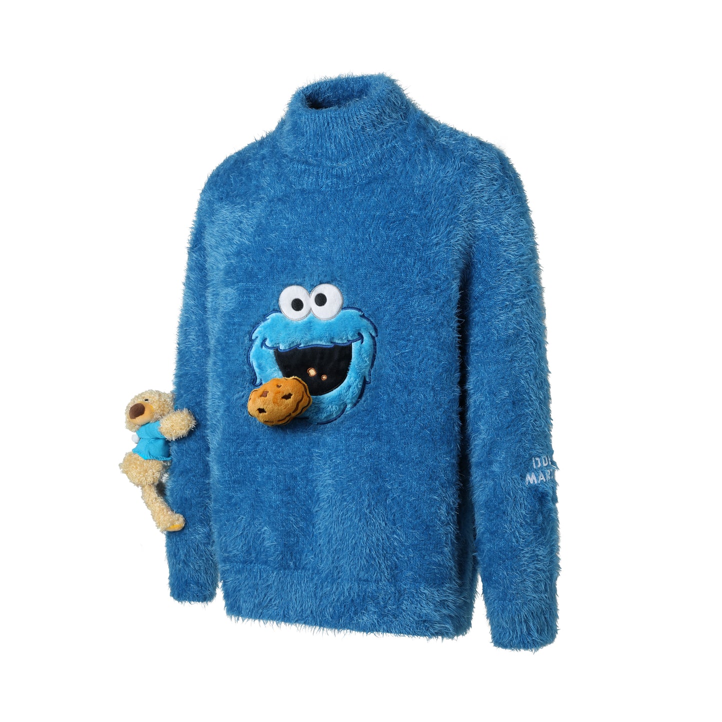 13DE MARZO Cookie Monster Choker Sweater